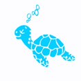 thumbnail image 2 of Opvise Cute Sea Turtle Car-Styling Vehicle Body Window Laptop Decals Sticker Decoration, 2 of 2