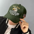 thumbnail image 4 of YiJuHui 2pcs Military Veteran Hat - 214 Reference Baseball Cap for Retired Soldiers, Patriotic Gifts, Adjustable Comfort Fit for Veterans Day & Homecoming, 4 of 5
