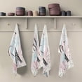 thumbnail image 5 of SKYSONIC Eiffel Tower Kitchen Dish Towel Set of 4, 28 x 18 Inch Super Absorbent Soft Drying Cloth Tea Bar Towels, 5 of 7