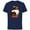 Navy, variant on Winnie the Pooh Eeyore This is my Costume Halloween - Short Sleeve Cotton T-Shirt for Adults - Customized-Charcoal Heather