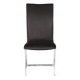 thumbnail image 4 of ZUO Chaise de Salle à Manger Delfin (Lot de 2) Expresso, 4 of 4