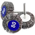 thumbnail image 5 of 20 Pcs Flap Wheel, Abrasive Sandpaper Flap Wheel Disc Rotary Tools 80 Mesh, 5 of 5