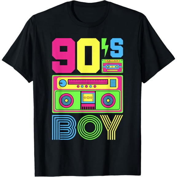 Playful Comfort Tee - 90s Boy 1990s Fashion 90 Theme Party Outfit Nineties Costume T-Shirt