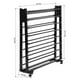 thumbnail image 4 of Cama de Metal,  Individual Plegable Color Negro- HOMEMAKE FURNITURE, 4 of 6