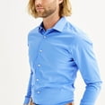 thumbnail image 3 of Men's Apt. 9® Slim Fit Wrinkle Free Dress Shirt Color: Studio White Size: 2X-34/35, 3 of 4