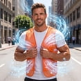 thumbnail image 4 of Cooling Vest for Men Women, Reusable Evaporative Ice Vest, Adjustable Lightweight Cool Vest for Hot Weather Outdoor Work Running Cycling, 4 of 6