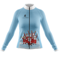 thumbnail image 1 of Chandail de Cyclisme à Manches Longues Père Noël Groupe Femmes - G, 1 of 3
