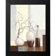 thumbnail image 2 of Sedalia, David 12x14 Black Modern Framed Museum Art Print Titled - Medley In Brown I, 2 of 5