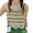 Green, variant on Women Bohemian Knitted Crop for Top Hollow Out Crochet Geometric Pattern Camisole Vintage Sleeveless Beach V