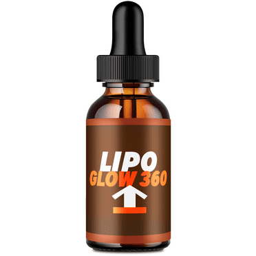 Lipo Glow 360 Liquid Drops, Official LipoGlow Supplement Droppers - Extra Strength, All Natural Liquid Formula Support Healthy Lifestyle and Lasting Energy, Premium LipoGlow360 Reviews (1 Pack)