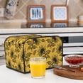 thumbnail image 6 of Lsque Autumn Sunflower Print 4 Slice Toaster Cover , Kitchen Appliance Dustproof Protector , Toaster Protector Dustproof Kitchen Appliance Cover, 6 of 7