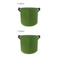 thumbnail image 1 of Bolsas para cultivo Monstrate 2piezas Verde (7) galones 35D*30H, 1 of 5