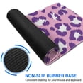 thumbnail image 6 of Long Mouse Pads for Desk,Pink and Purple Of Leopard Print Desk Mats on Top Of Desks, Desk Mouse Pad Extra Large with 3mm Non-Slip Base and Stitched Edge for Gaming,Office,Work,Home 35.4"x15.7", 6 of 6