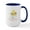 White/Navy Inside, variant on CafePress - Hey Little Peeps It's EASTER Mugs - 15 oz Ceramic Large White Novelty Mug