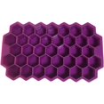 thumbnail image 1 of Soporte apilable Chef Grill SiliBlockPurple 1Pza Morado Silicona 37Cavidades Grado Alimenticio, 1 of 2