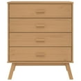 thumbnail image 5 of vidaXL Drawer Cabinet OLDEN Brown Solid Wood Pine, 5 of 5