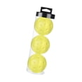 thumbnail image 4 of 3 pelotas de espuma para pickleball, ideales para tenis y pickleball. Pelotas de espuma suaves y silenciosas. Amarillo, 4 of 8
