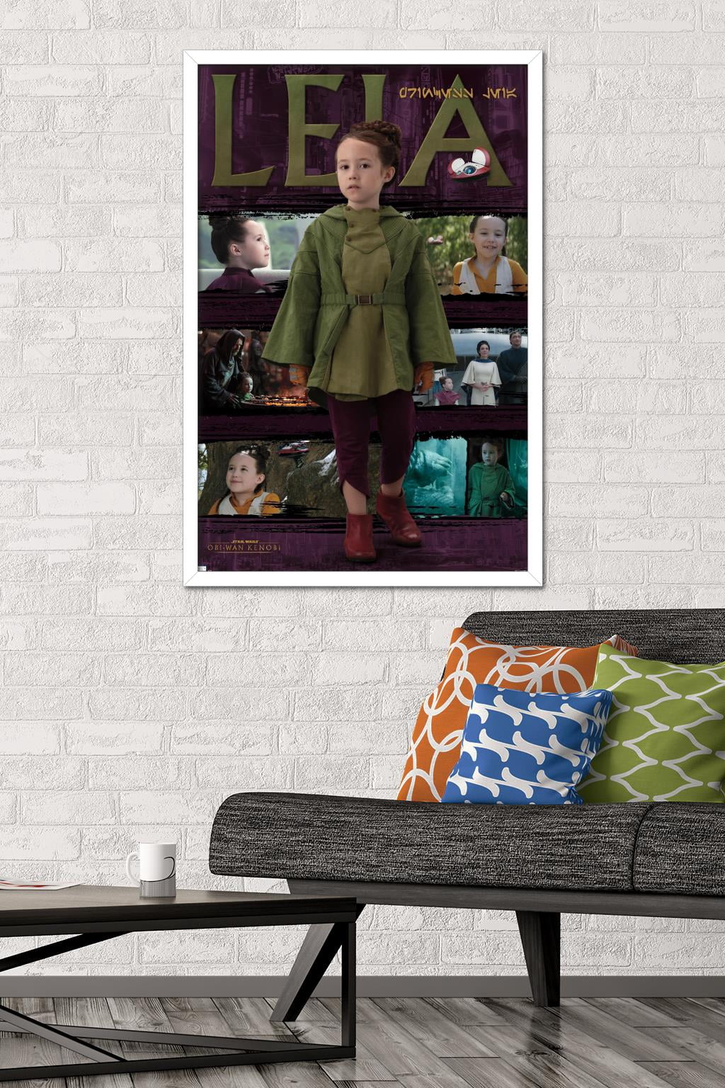 Star Wars: Obi-Wan Kenobi - Princess Leia Wall Poster, 22.375" x 34" Framed