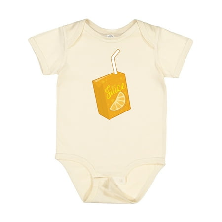 

Inktastic Orange Juice Box Boys or Girls Baby Bodysuit