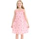 thumbnail image 2 of Xihbxyly Bonito Vestido Camisola, Diseño Suave y Elástico En Forma de A, Estampado Adorable para Combinar Fácilmente, Perfecto para Uso Diario, Escolar o En Fiestas, de 2 a 15 Años, Excelente Opción, 2 of 4