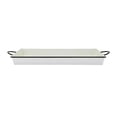 thumbnail image 3 of Hometrends White Rectangle Serving Tray, 21.77"x12.2", 3 of 5