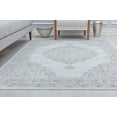 thumbnail image 3 of Rugs America Silas SM30B Silver Bells Abstract Vintage White Area Rug, 2'6" x 4', 3 of 6