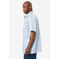 thumbnail image 3 of KingSize Men's Big & Tall Wrinkle-Resistant Short Sleeve Button Down, 3 of 5