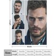 thumbnail image 2 of Cool #7 Jamie Dornan Blanket Ultra Soft Flannel Fleece Blanket Stylish Bedroom Living Room Sofa Warm Blanket All Season Use 40""*50"" （100 * 130cm）, Style-11, 2 of 6