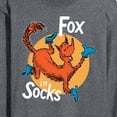 thumbnail image 3 of Dr. Seuss - Fox In Socks Jumping - Men's Long Sleeve T-Shirt, 3 of 6