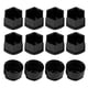thumbnail image 1 of 20 cubiertas para tuercas de rueda, 17 mm, para rueda de coche, protección antirrobo, para un color negro Khall Tendencias, 1 of 6
