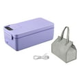thumbnail image 4 of GROWTH TANK Electric Lunch Heater Lunch Box Heated Lunch Box for Adults for Work Office Car violet, 4 of 9