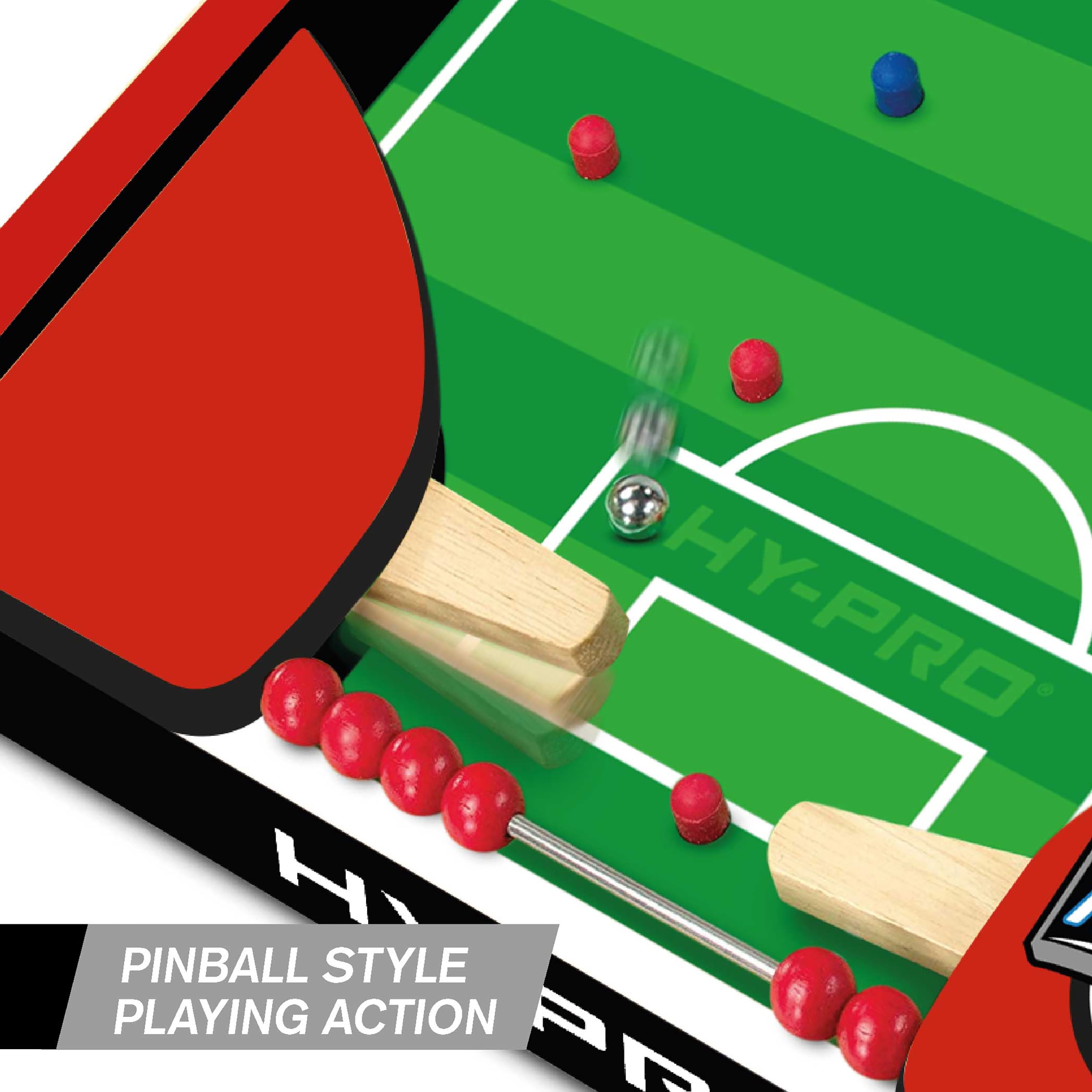 Flick N Kick Table Pinball Board Game, by Hy-Pro Sports