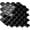 Black, variant on Peel and Stick Tile for Kitchen Backsplash, Grand Fish Scale Fan Shape Stick  Tiles for Kitchen, Self Adhesive Backsplash Tiles (Black).