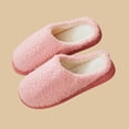 thumbnail image 5 of ichuanyi Slippers for Women Plush Memory Foam House Slippers Closed Toe Shoes with Non-Slip Sole Cozy Warm Fuzzy Home Shoes, 5 of 6