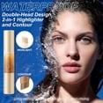 thumbnail image 4 of FOCALLURE 2 in 1 Cream Bronzer and Highlighter Stick,Long Lasting Contour Makeup Pencil, 4 of 7