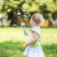 thumbnail image 6 of Magic Bubble Wand With Lights Music,Automatic Bubble Machine Toys Birthday Gifts For Children,Blue, 6 of 8