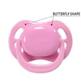 thumbnail image 5 of CutiePlusU Adult Sized Pacifier Dummy for Adult Babies-Butterfly Shape Big Shield 3 Pack-Pink, Blue, Black, 5 of 6