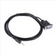 thumbnail image 3 of 3X DB9 9 Pin VGA Hembra Cable, DB 9 Hembra A TRS 3.5mm (1/8Pulgada) TRS Estéreo Macho En Serie Cable de Datos- 6 Pies, 3 of 5
