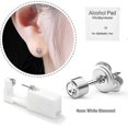 thumbnail image 3 of 8 Pack Disposable Ear Piercing Gun with Ear Studs Painless And Safe Ear Piercing Kit For Women Men, 3 of 5