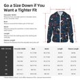thumbnail image 5 of Lsque Christmas Dachshund UPF 50+ Lightweight Sun Protection Men's Women's Long Sleeve Shirt, Hoodie Performance -Small, 5 of 9