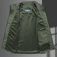 thumbnail image 6 of Kureaily Men's Casual Lightweight Outdoor Fishing Work Travel Photo Vest Jacket Multi Pockets, 6 of 7