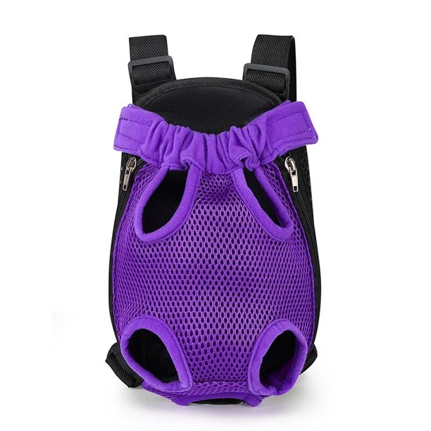 Mochila De Transporte para perros y gatos, bolsa de viaje para el pecho, transpirable, portátil, de lona
