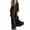 Black, variant on Ovbmpzd Vaction Casual Summer Dresses for Women Plus Size Black Maxi Shift Dress Casual Loose 3/4 Sleeve Dresses,L