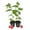 Red, variant on Red Jamaican Cherry Tree - Strawberry Tree - 2 Live Starter Plants in 2 Inch Grower's Pot - Muntingia Calabura - Edible Fruit Bearing Tree for The Patio and Garden