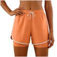 thumbnail image 5 of RFQWOVSR Women's High Waist 2-in-1 Athletic Shorts with Pockets Quick Dry Running Shorts for Women M, 5 of 5