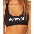 thumbnail image 6 of Hurley Womens Juniors Logo Scoop Neck Swim Top Separates, 6 of 13