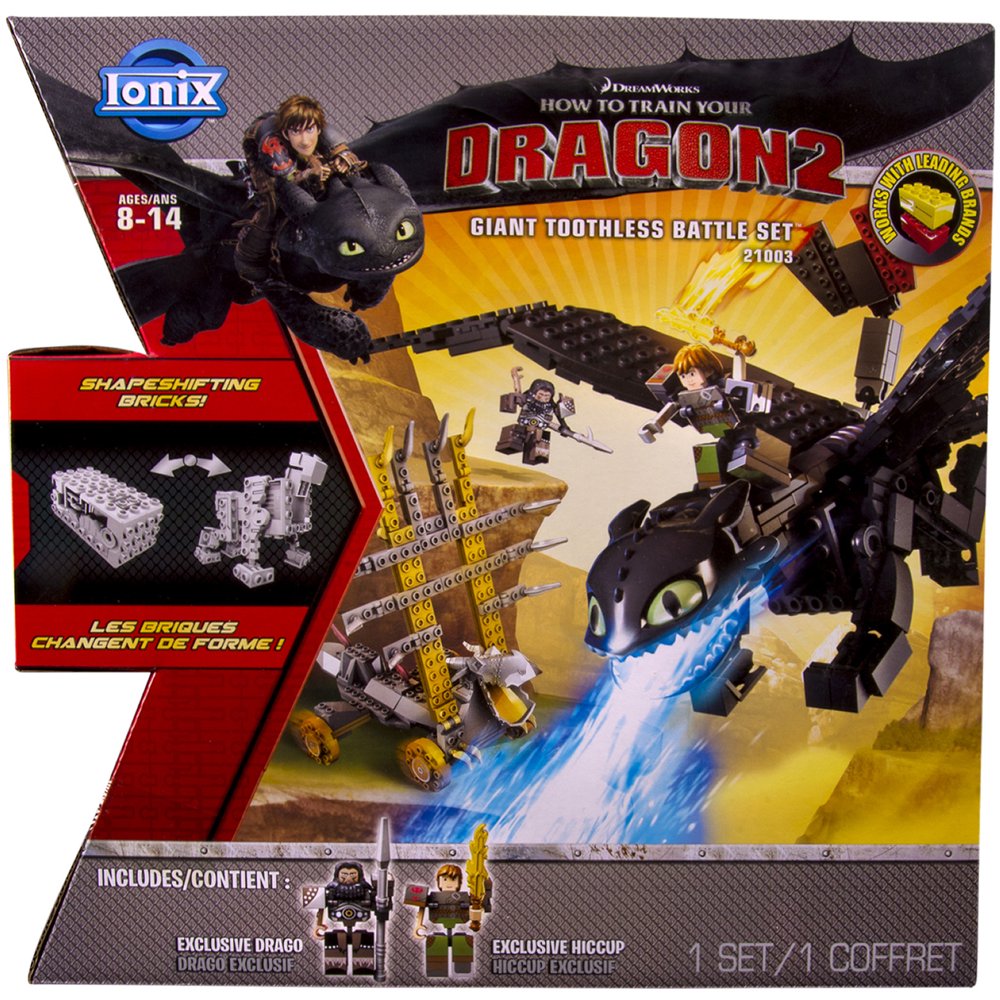 IONIX How To Train Your Dragon 2 Giant Toothless Battle