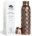 thumbnail image 1 of Botella Otiem Pure Copper, 1 L, a prueba de fugas, ayurvédica, 1 of 9