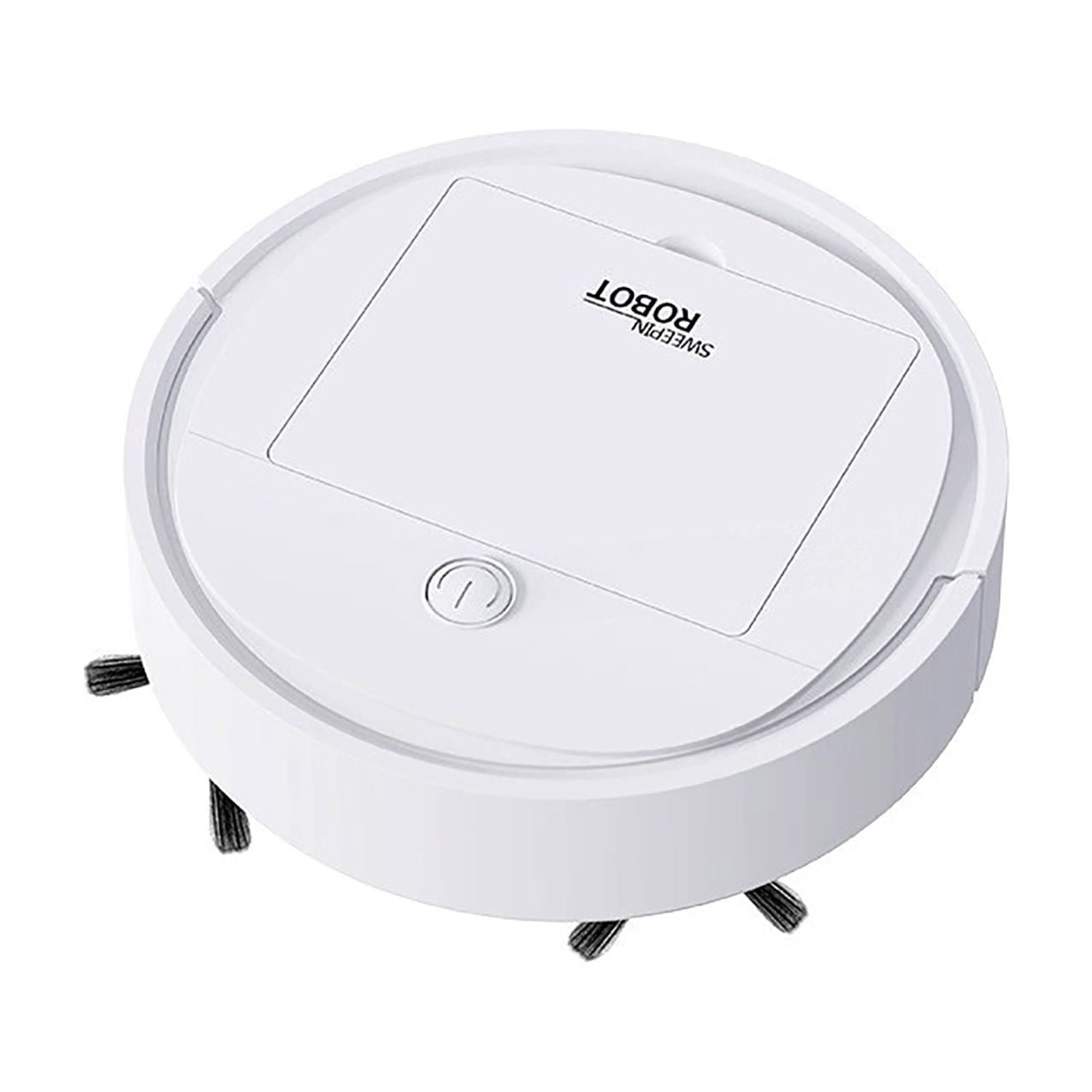 Automatic Robot Vacuum Cleaner for Home Floors, Mini Intelligent Sweeping Machine with Strong Suction, USB Rechargeable Cleaner for Apartments Dorms and Busy Households