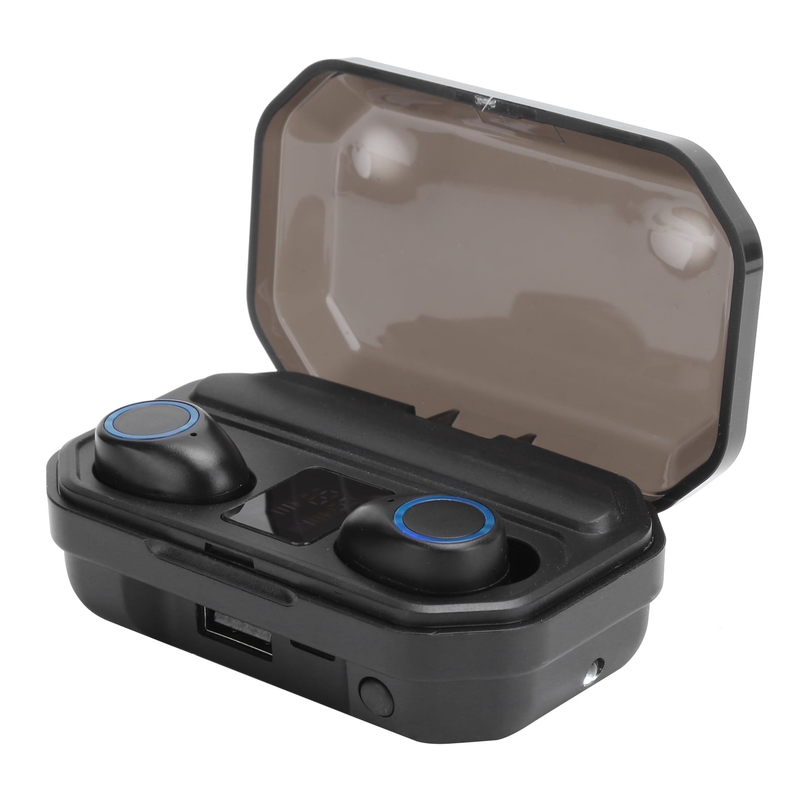 M12 InEar Bluetooth 5.0 Earphone Digital Display True Wireless Headphone Touch Control